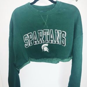 SOLD Michigan State Spartans crew neck